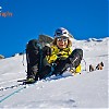  Radość - Moja partnerka, Lumi... W czasie drogi na Aiugille Verte, Chamonix, Mont Blanc :) Fot. Kamil Tamioła