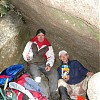  Drugi obóz, David i Oscar w jaskini. Fot. Patryk Wasilewski